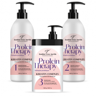 MEGA iepakojumi! Komplekts bojātiem matiem: šampūns, kondicionieris, maska (3x1000 g)